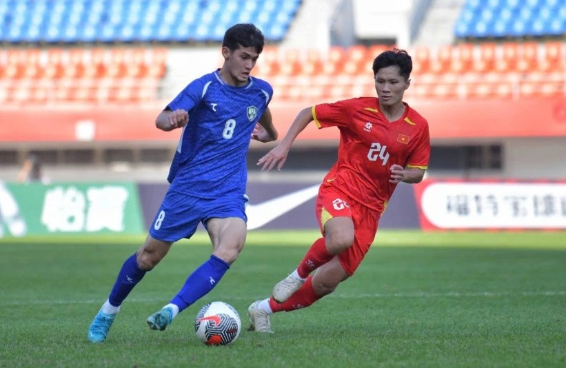 Vietnam narrowly lose to U22 Uzbekistan, coach highlights areas for improvement
